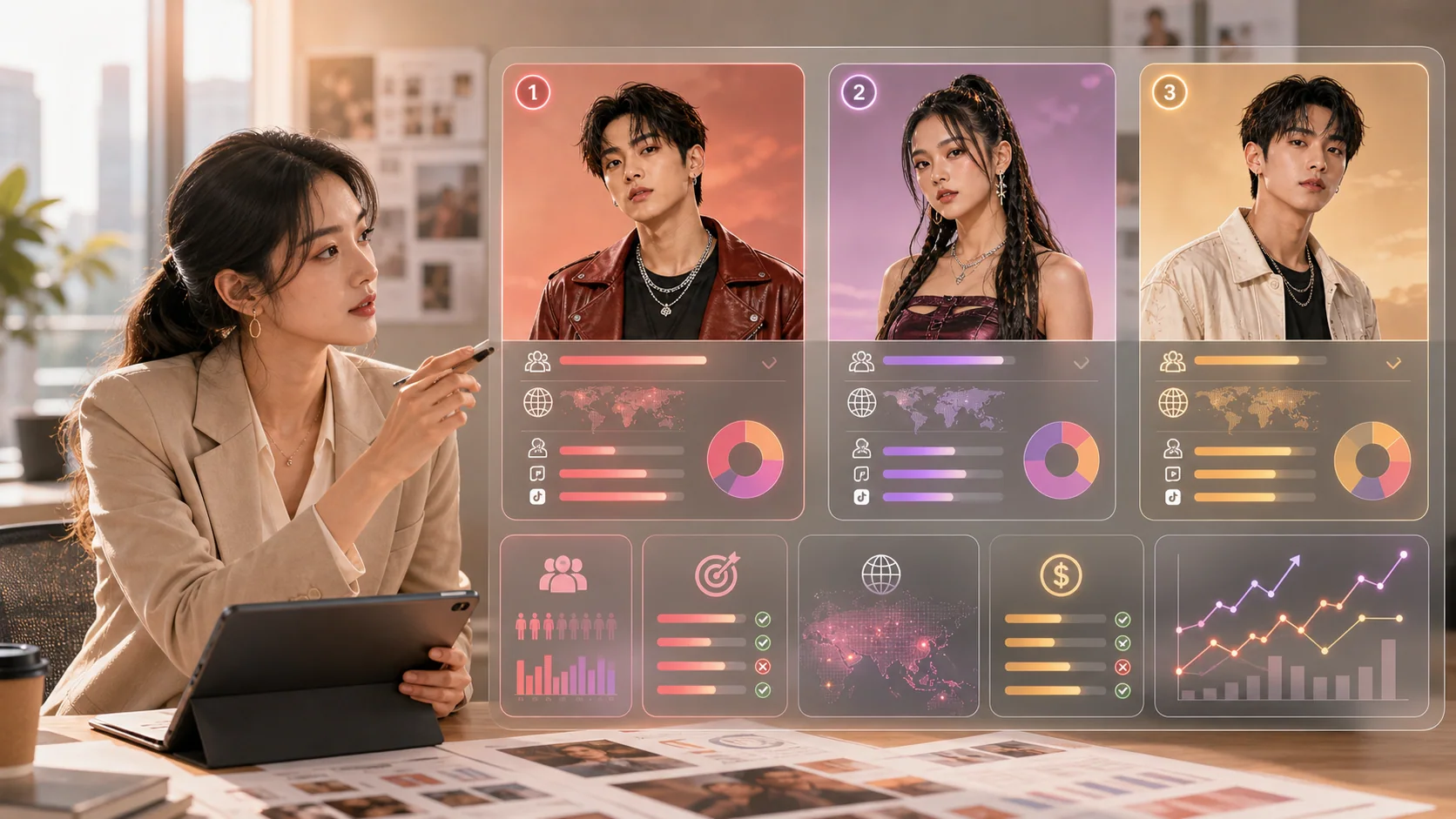 Set campaign expectations with comparable artists