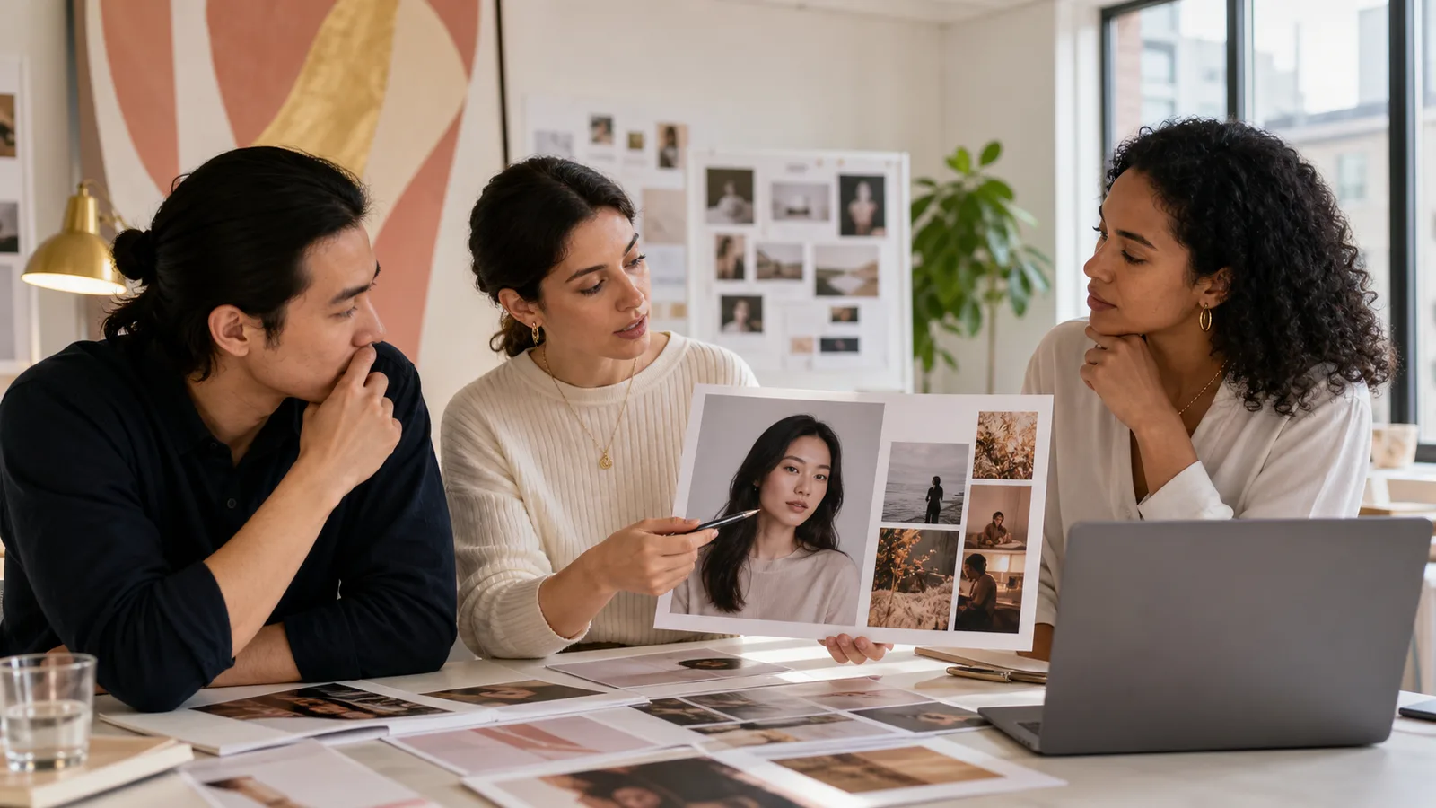 Evaluate actor partnership fit with screen evidence